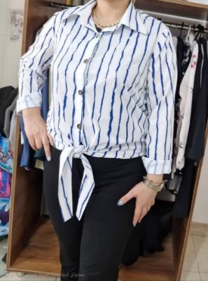 تصویر  شومیز بوگاتی اعلا با آستین