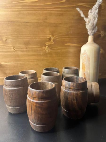 تصویر  لیوان طرح بشکه