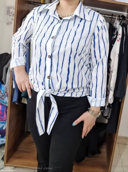 تصویر  شومیز بوگاتی اعلا با آستین